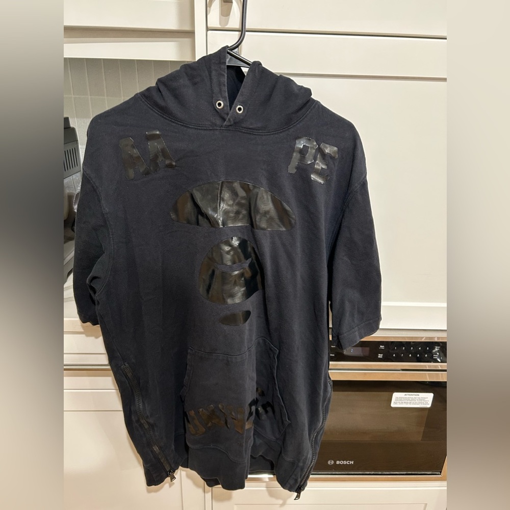Aape shirt size XL with adjustable zipper on each side